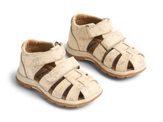 Frei Sandal - Barely apricot flowers