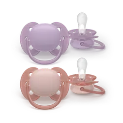 Sut Ultra soft, 6-18 m, lilla og lyserød