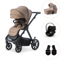 Odder Evoke Kombivogn Med Cybex Cloud G3 Og Adapter - Sandstone