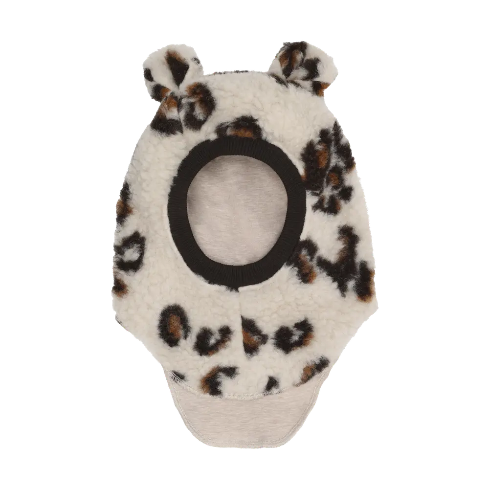 Huttelihut Elefanthue Uld-Teddy Jacquard - Cement - 50