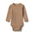 Wheat Freddie Langærmet Body - Warm Hazel Stripe