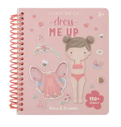 Udklædningsbog | Klæd Rosa & venner på Kreativ leg & sjov