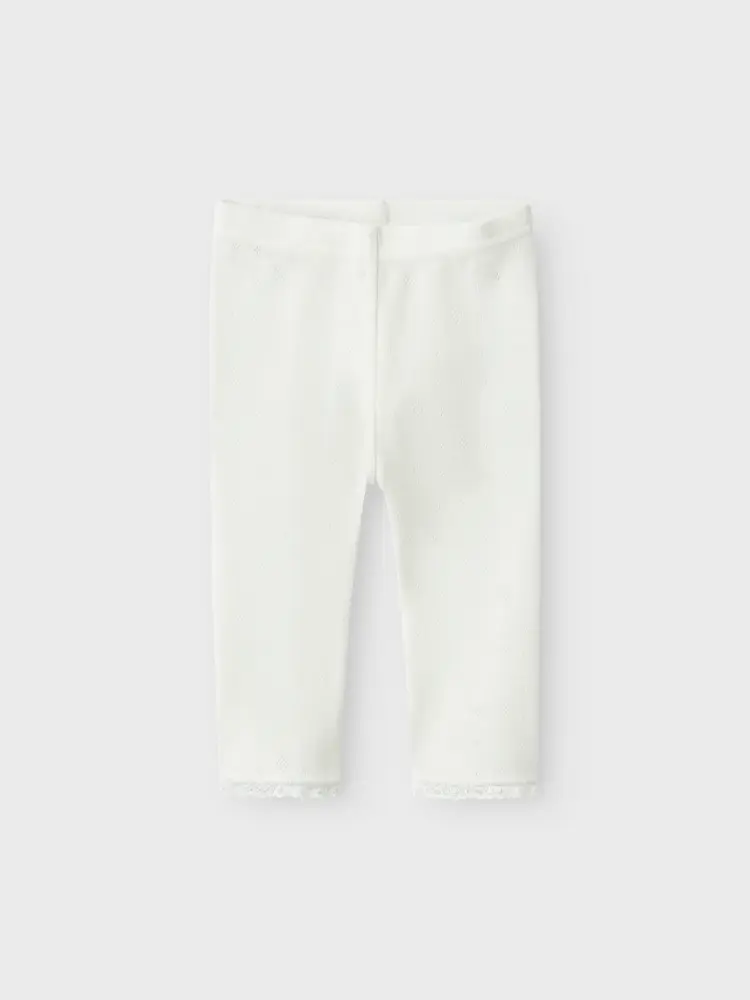 Name It Wang Uld Leggings - Snow White - 50 billede