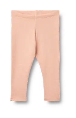 Maddy Rib Leggings - Rose Cloud - 86