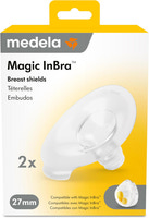 Magic InBra brysttragte 27 mm, 2-pak