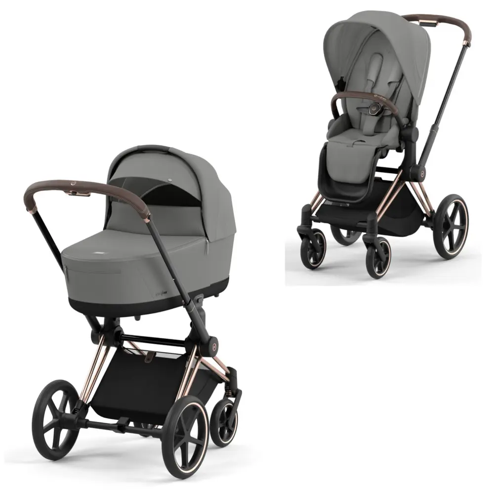 product-Priam Duovogn - mirage grey/rosegold