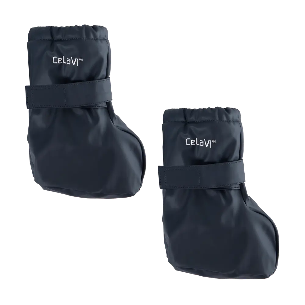 Celavi Forede Overtræksfutter - Navy - 6-12 MDR.
