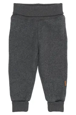 Bomuld Fleece Bukser - Anthracite Melange - 56