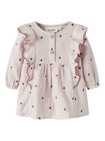 Lil' Atelier Kamma Langærmet Body Kjole - Hushed Violet