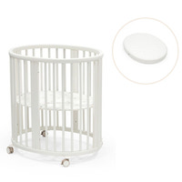 Stokke Sleepi Mini Seng V3 Med Madras - White 