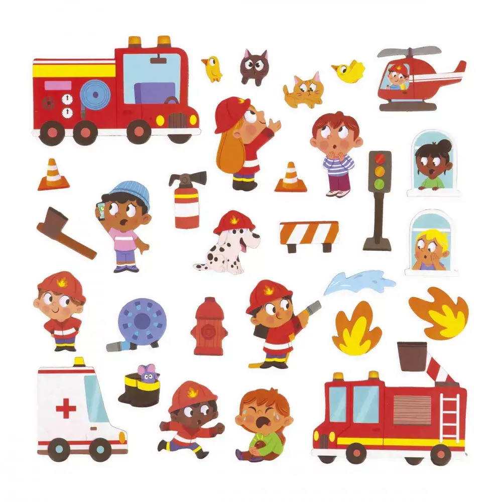 Janod Magneti'Stories Firemen