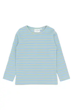 Fro Rib Bluse - Forever Blue Striped - 86