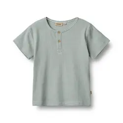 Wheat Lumi T-shirt Stormy Sea Med Striber - Str. 2y 92cm