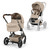 Cybex Balios S Lux Inkl. Foldbar Liggedel - Almond Beige