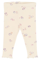 Tamma Rib Leggings - Gardenia AOP