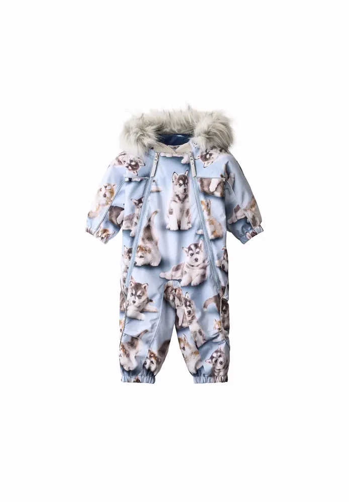Molo Pyxis Fur Flyverdragt - Husky Cubs - 80