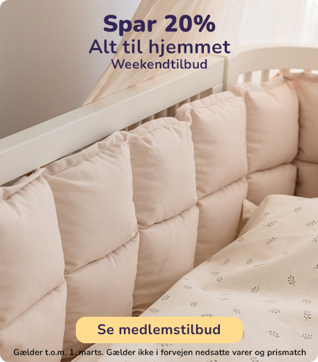 Medlemstilbud: Spar 20% på alt til hjemmet denne weekend