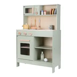 Little Dutch Medinė žaidimų virtuvėlė ´Mint´