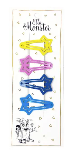 Hårclips Four Star Four