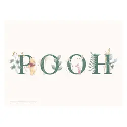 Plakat - Peter Plys og Grisling - havens navn 30x40