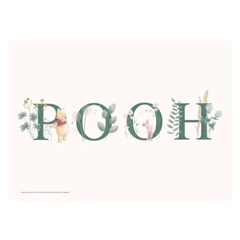 product-Plakat - Peter Plys og Grisling - havens navn 30x40