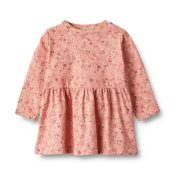 Sessa jersey kjole baby - Rosette Flowers - 74
