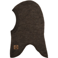 Uld fullface - DARK BROWN MELANGE
