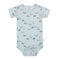 Kortærmet Body - Light blue