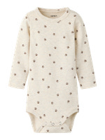 Name It Laris Langærmet Body - Peyote Melange