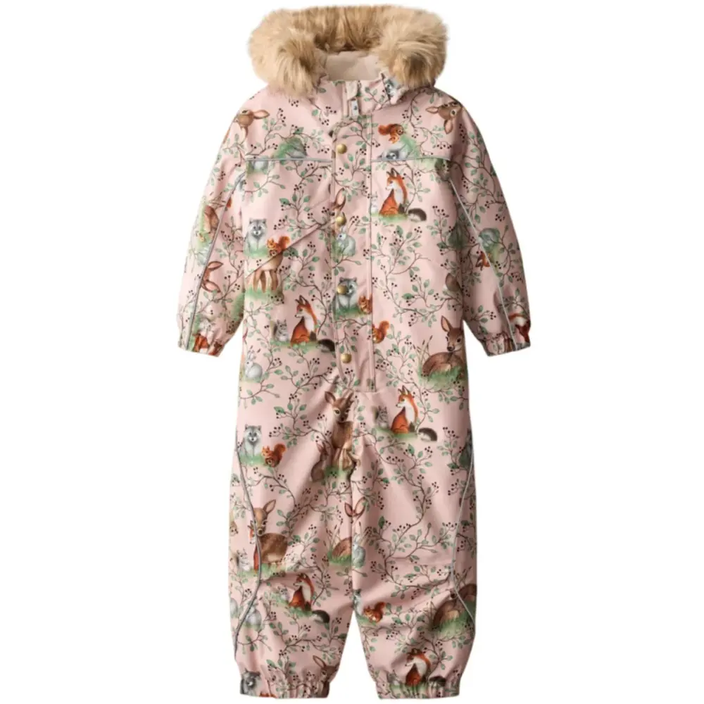 Molo Polaris Fur Flyverdragt - Furry Friends - 104