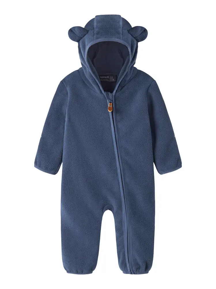 Name It Meeko Fleece Dragt - Oceana - 74/80