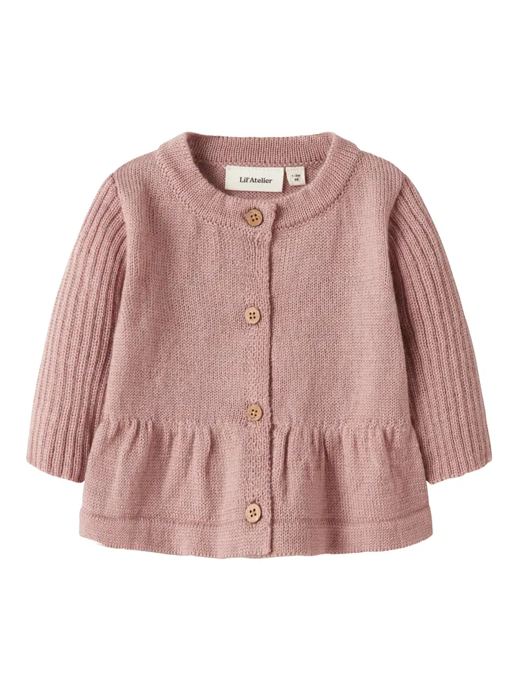 Lil' Atelier Nomo Nia Uldtrøje - Fawn - 62