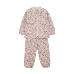 CeLaVi Termotøj - Quiltet - Perfectly Pale m. Blomster