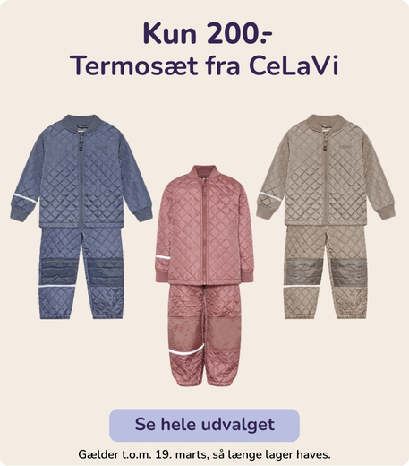 Kun 200,- - termotøj fra CeLaVi