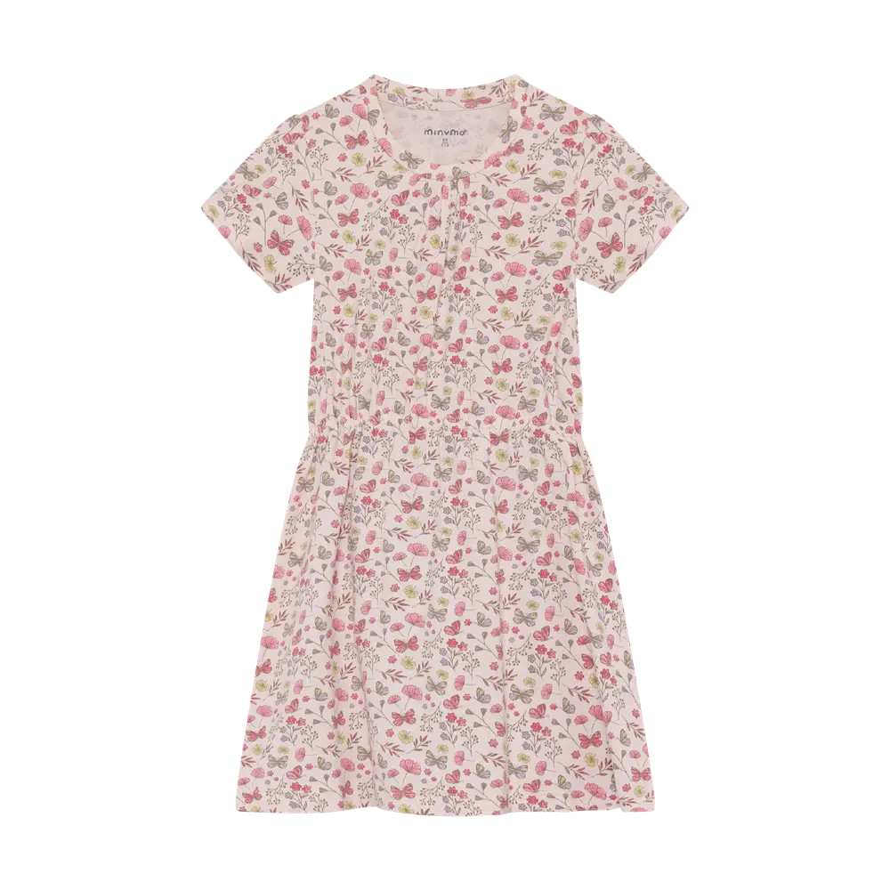 Kjole m. Print - Raindrops on Roses - 104