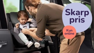 Skarpe priser på autostole fra Britax-Römer og Joie