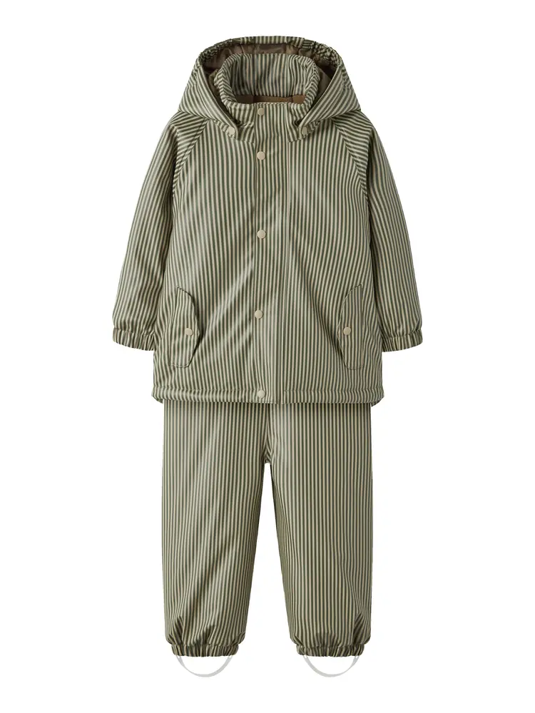 Lil' Atelier Ladry10 Pad Regnsæt - Twill