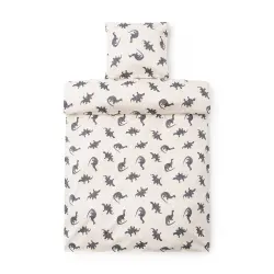 Baby sengetøj - Dino Mono 70x100 billede