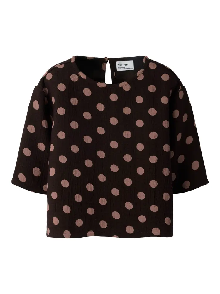 Name It Nina Bluse - Chocolate Plum - 86