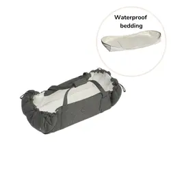 SleepCarrier X inkl. Waterproof Bedding - Stormy Grey