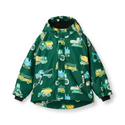 Vinterjakke - Evergreen - 7-8 ÅR