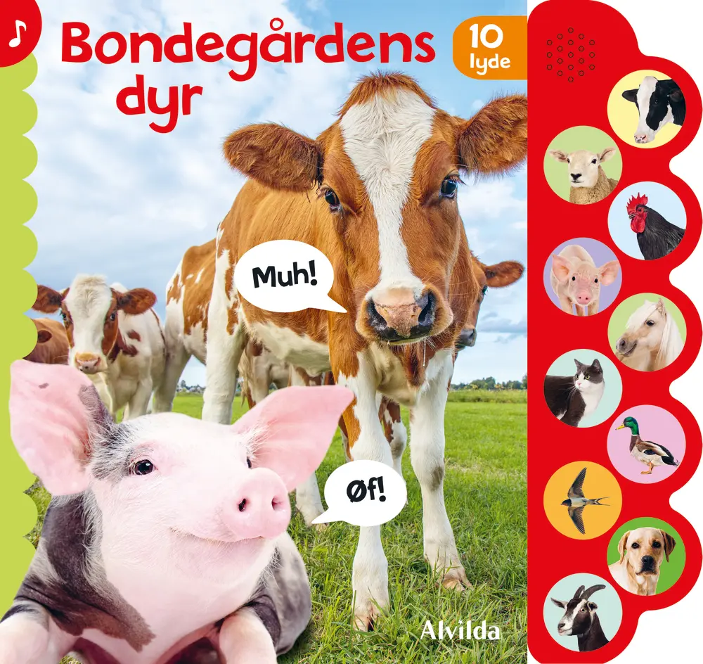 Alvilda - Dyrene På Gården (10 lyde)