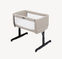 Side by side seng, foldbar, Roomie go, beige