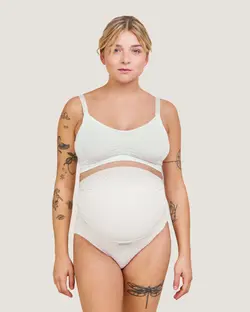 Carriwell Mum to Be - Overbelly Støttebælte (Hvid)
