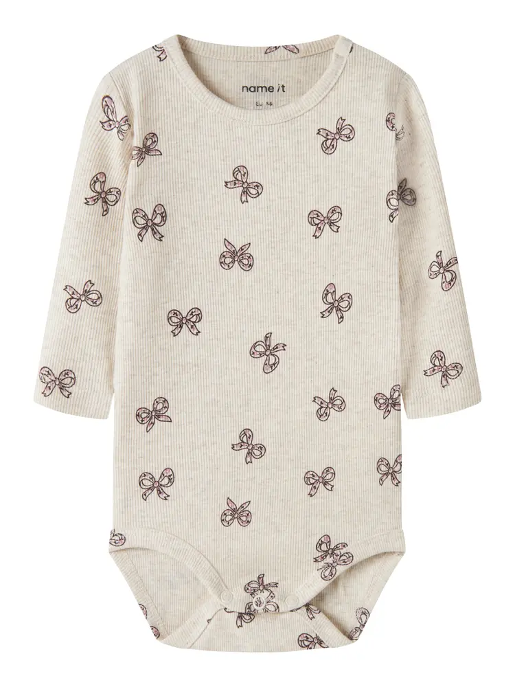 Name It Rulies Langærmet Body - Peyote Melange