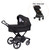 Vida 2 inkl rejseklapvogn - black
