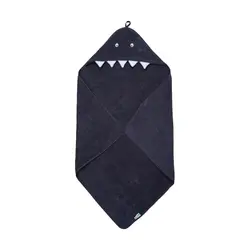 Pippi Babyhåndklæde - 83 x 83 cm - Odyssey Gray