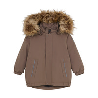 Jakke m. Fake Fur - Fossil