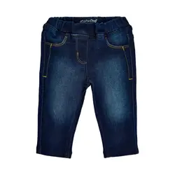Minymo Bukser - Stretch Slim Fit - Mørkeblå Denim