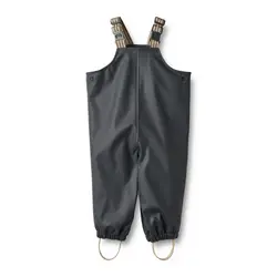 Wheat Regnbukser m. Seler - PU - Charlo - Ink